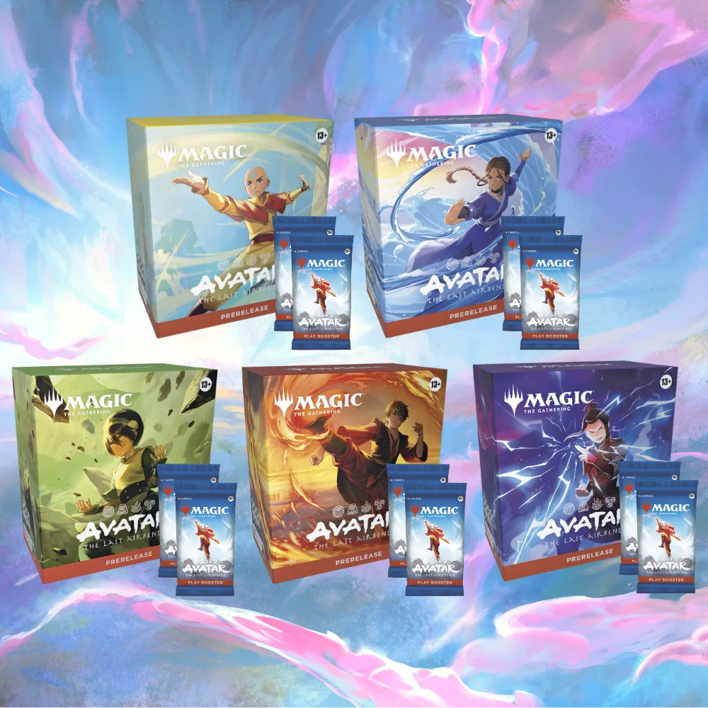 Avatar All 5 Prerelease Packs & 10 Boosters