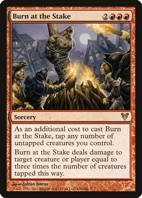 Burn at the Stake (130)