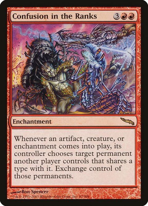 Confusion in the Ranks (87)