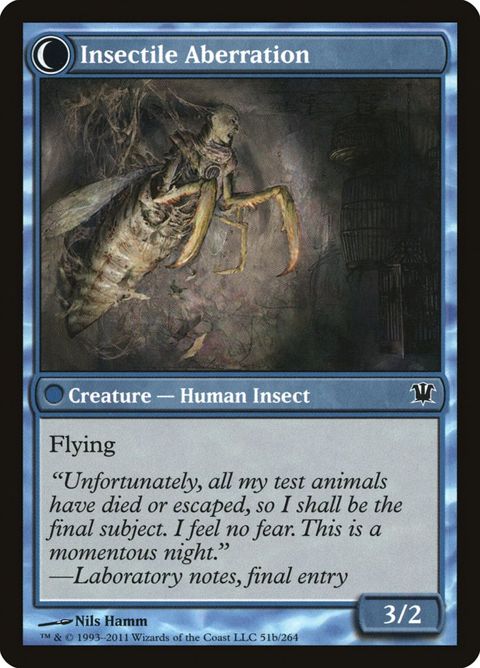 Delver of Secrets // Insectile Aberration (51) - Image 2