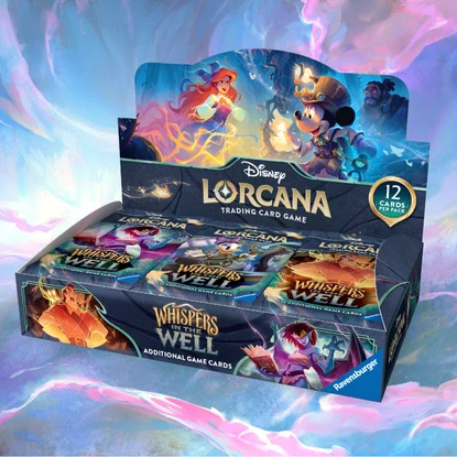 Disney Lorcana: Whispers in the Well Booster Display