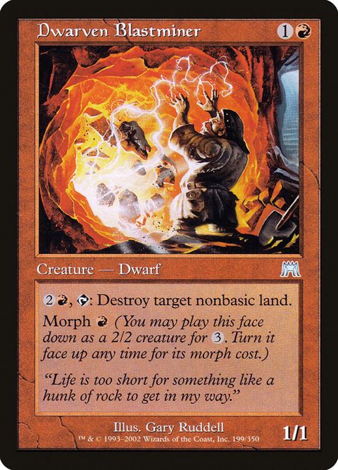 Dwarven Blastminer (199)