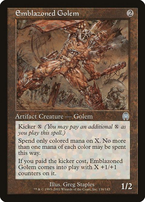 Emblazoned Golem (136)