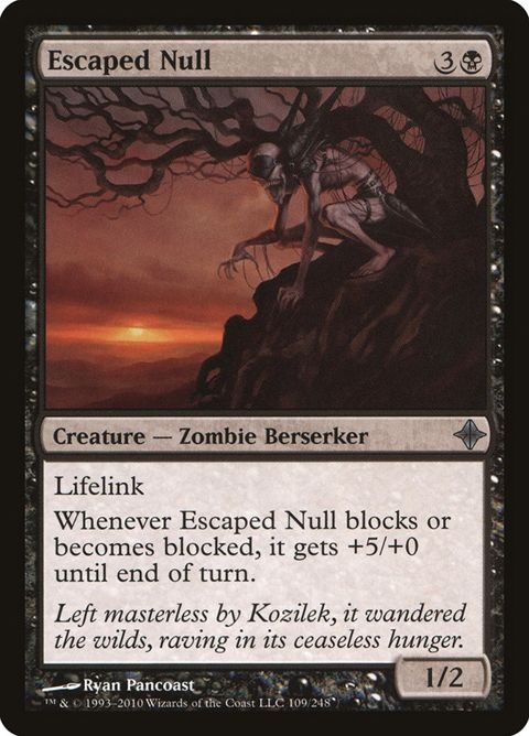 Escaped Null (109)