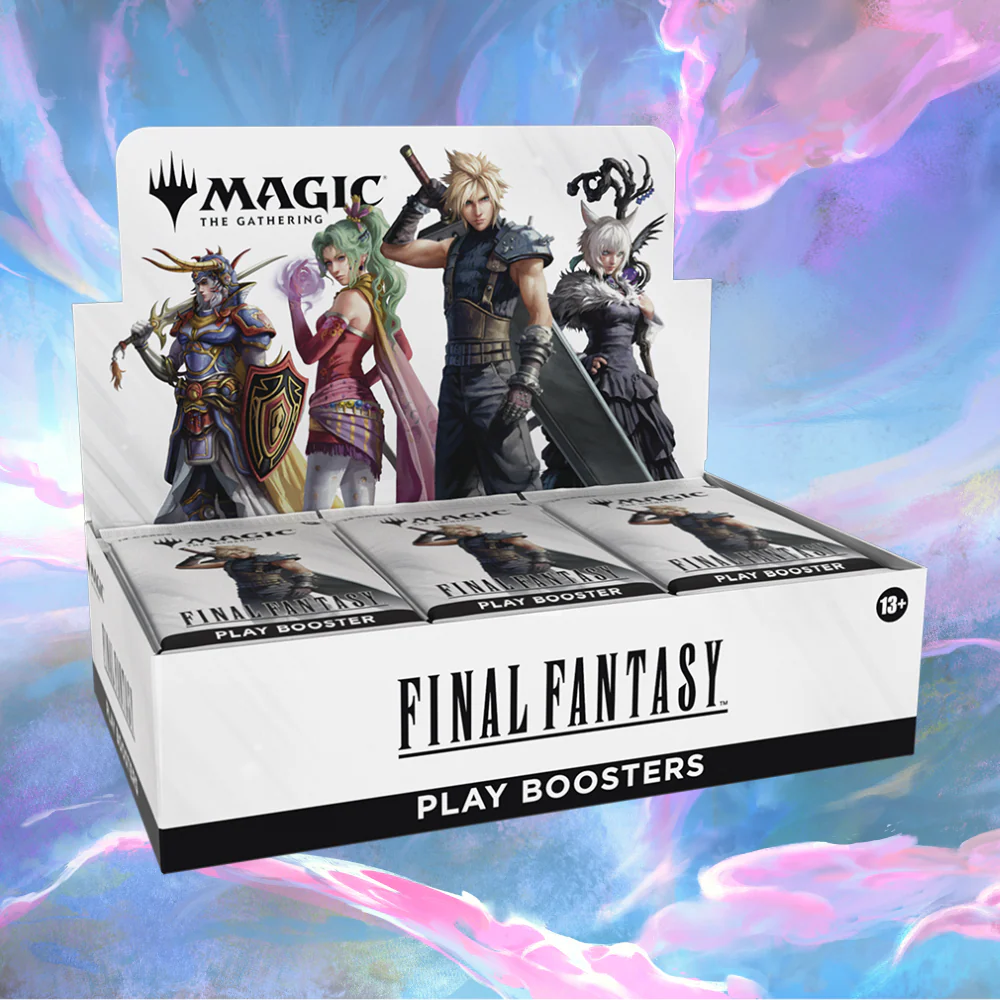 Final Fantasy Play Booster Display