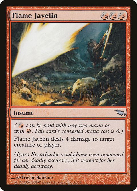 Flame Javelin (92)