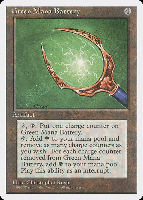 Green Mana Battery (323)
