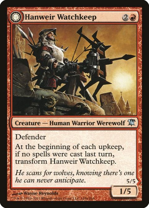Hanweir Watchkeep // Bane of Hanweir (145)