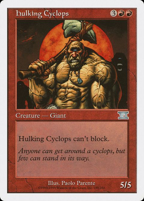 Hulking Cyclops (189)