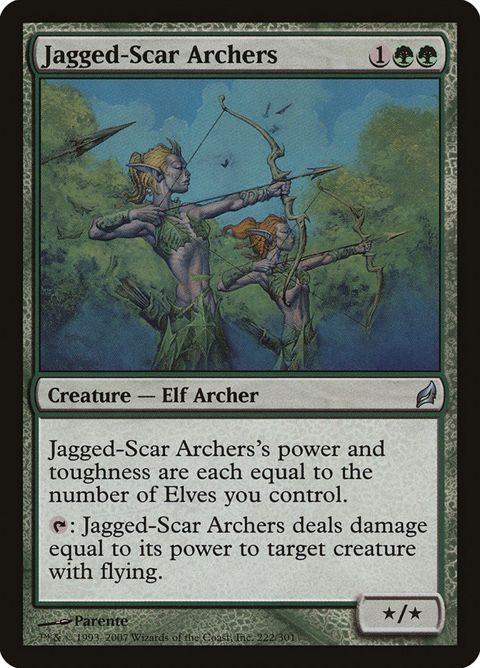 Jagged-Scar Archers (222)