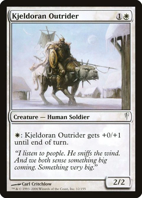 Kjeldoran Outrider (12)
