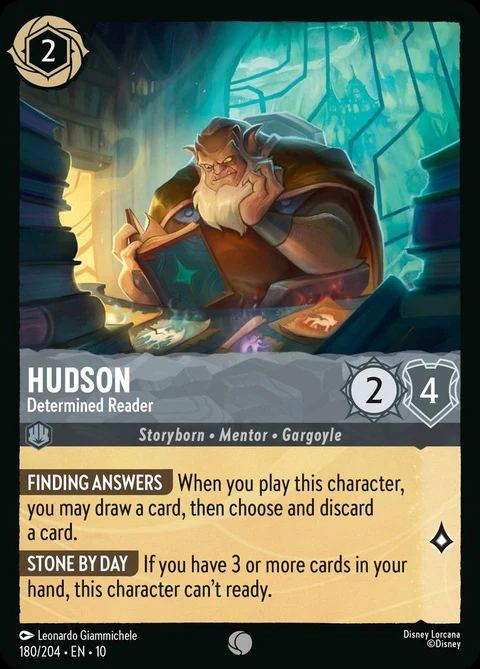 Hudson - Determined Reader (180)