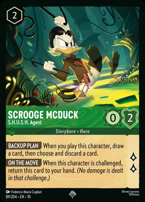 Scrooge Mcduck - S.H.U.S.H. Agent (89)