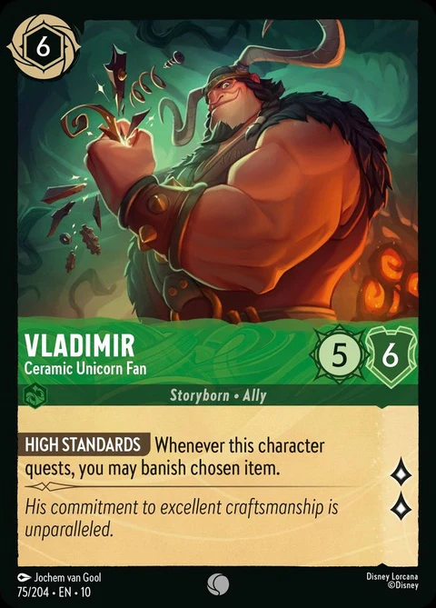 Vladimir - Ceramic Unicorn Fan (75)
