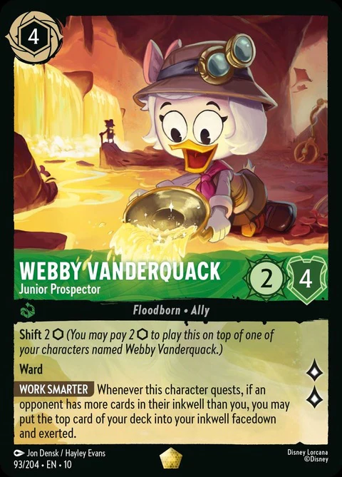 Webby Vanderquack - Junior Prospector (93)