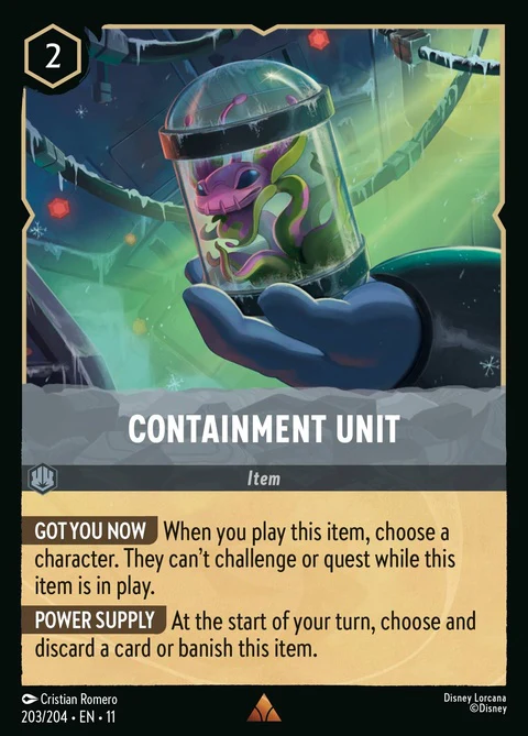 Containment Unit (203)
