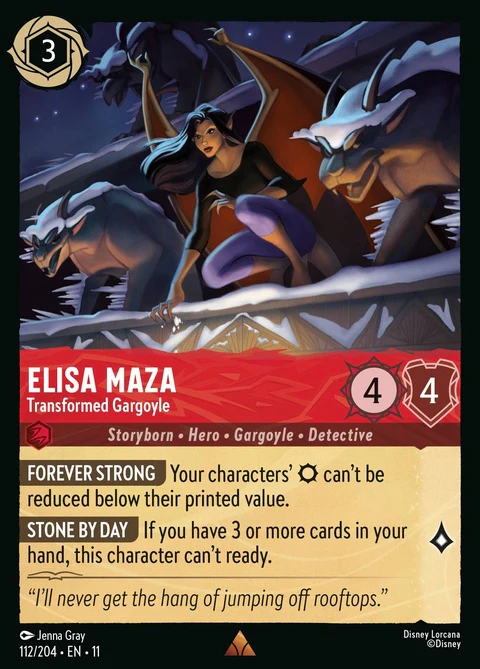 Elisa Maza - Transformed Gargoyle (112)