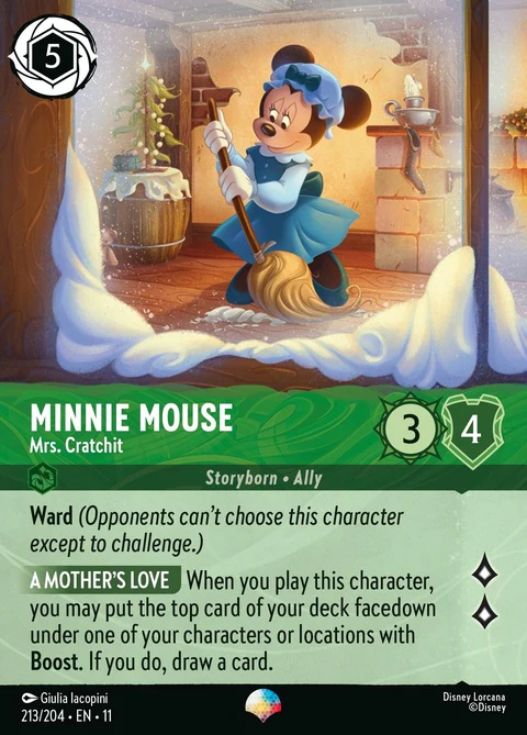 Minnie Mouse - Mrs. Cratchit (213)