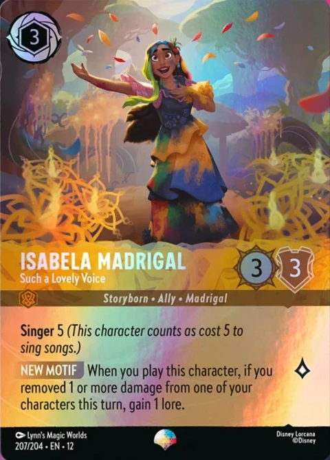 Isabela Madrigal - Such A Lovely Voice (207)