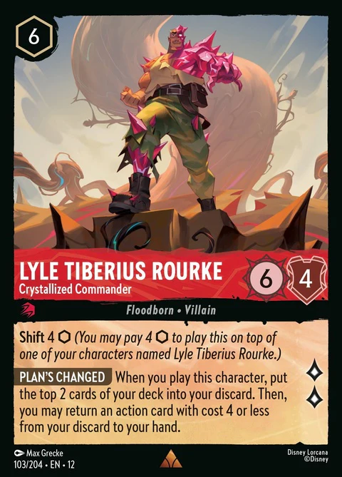 Lyle Tiberius Rourke - Crystallized Commander (103)