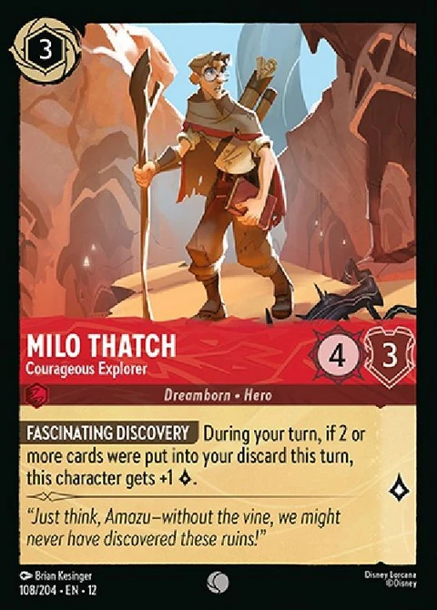 Milo Thatch - Courageous Explorer (108)