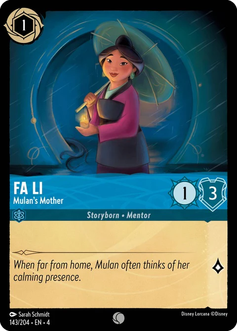 Fa Li - Mulan’s Mother (143)