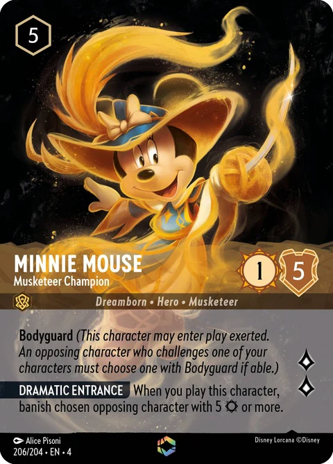 Minnie Mouse - Musketeer Champion (206)