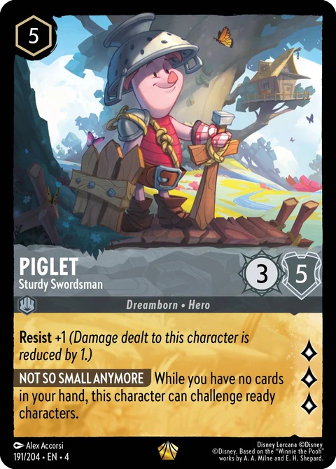 Piglet - Sturdy Swordsman (191)