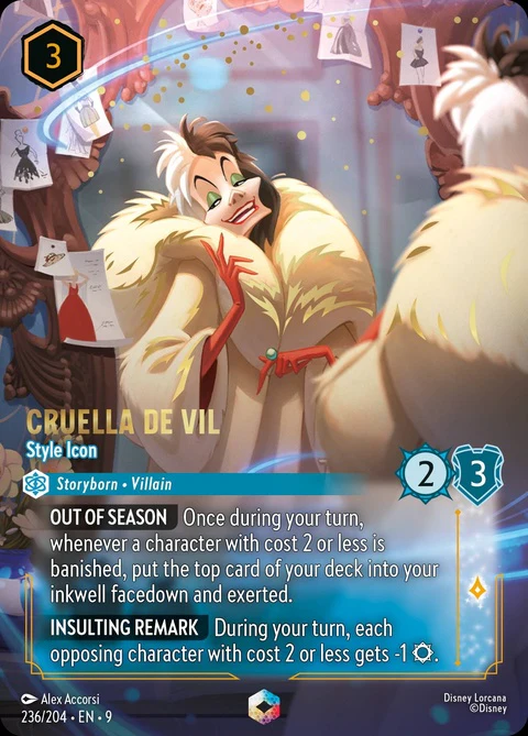 Cruella De Vil - Style Icon (236)