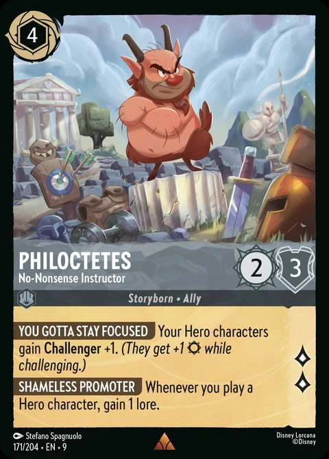 Philoctetes - No-Nonsense Instructor (171)