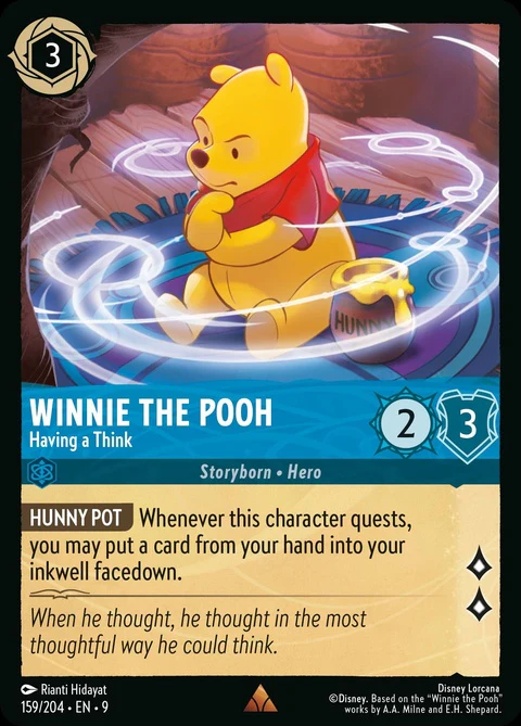 Winnie The Pooh - Having A Think (159)