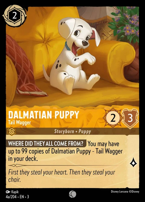 Dalmatian Puppy - Tail Wagger (4a)