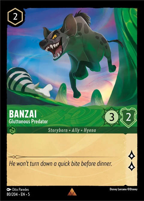 Banzai - Gluttonous Predator (80)