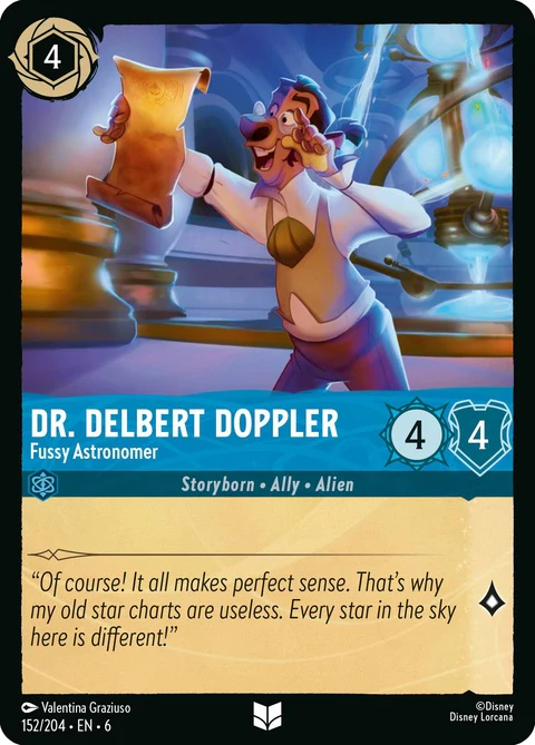 Dr. Delbert Doppler - Fussy Astronomer (152)
