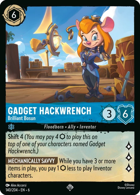 Gadget Hackwrench - Brilliant Bosun (140)
