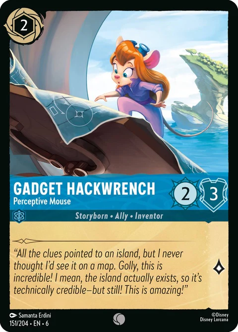 Gadget Hackwrench - Perceptive Mouse (151)