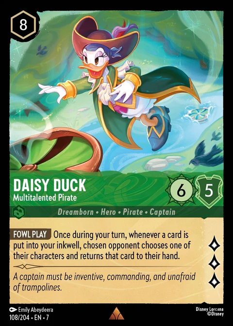 Daisy Duck - Multitalented Pirate (108)