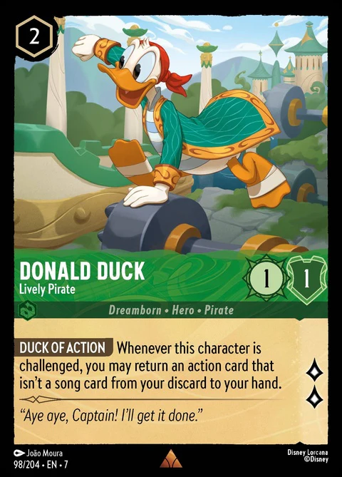 Donald Duck - Lively Pirate (98)