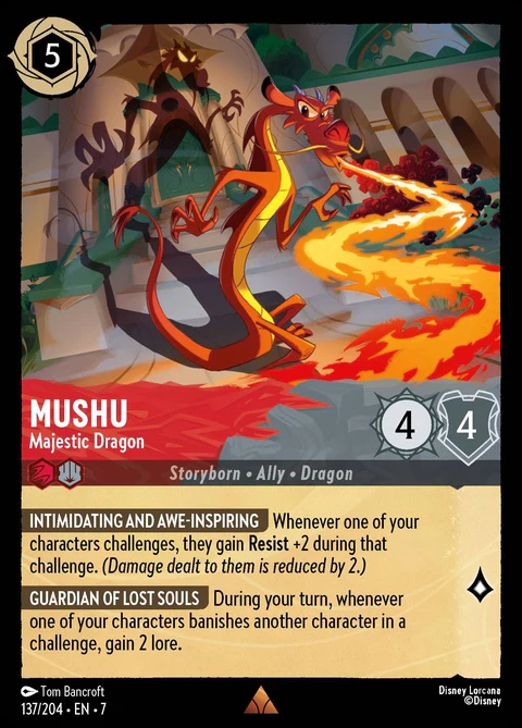 Mushu - Majestic Dragon (137)