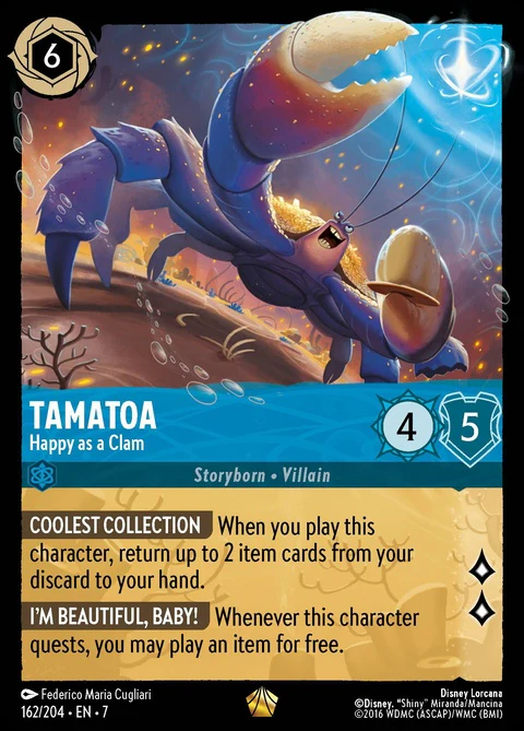 Tamatoa - Happy As A Clam (162)