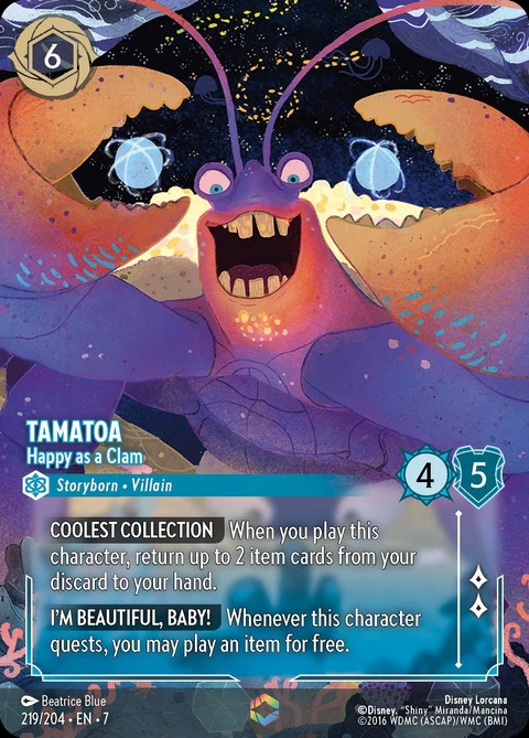 Tamatoa - Happy As A Clam (219)