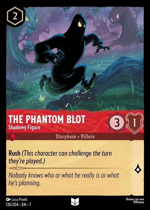 The Phantom Blot - Shadowy Figure (135)