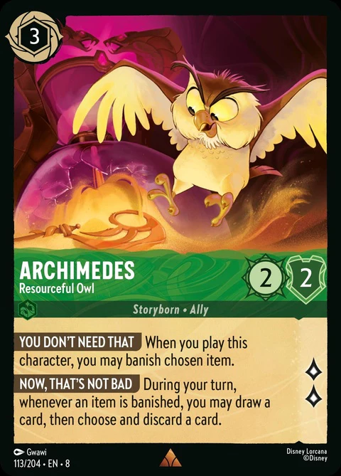 Archimedes - Resourceful Owl (113)
