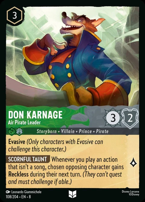 Don Karnage - Air Pirate Leader (108)