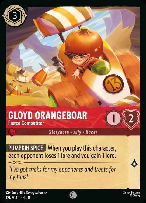 Gloyd Orangeboar - Fierce Competitor (121)