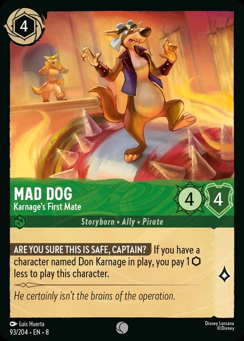 Mad Dog - Karnage's First Mate (93)