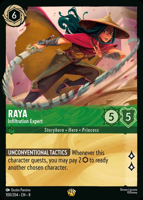Raya - Infiltration Expert (100)
