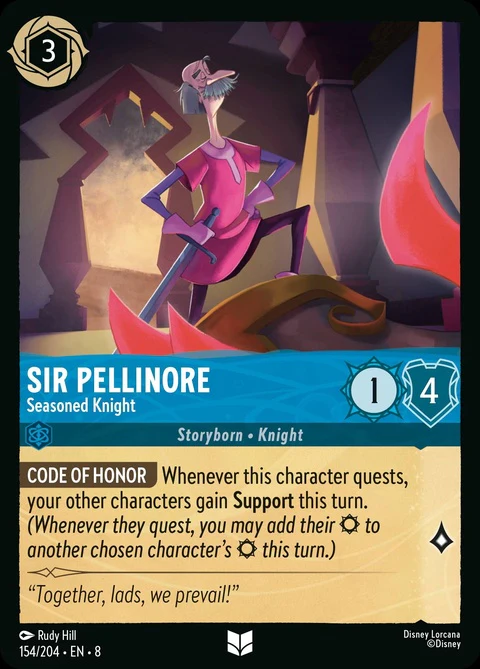 Sir Pellinore - Seasoned Knight (154)