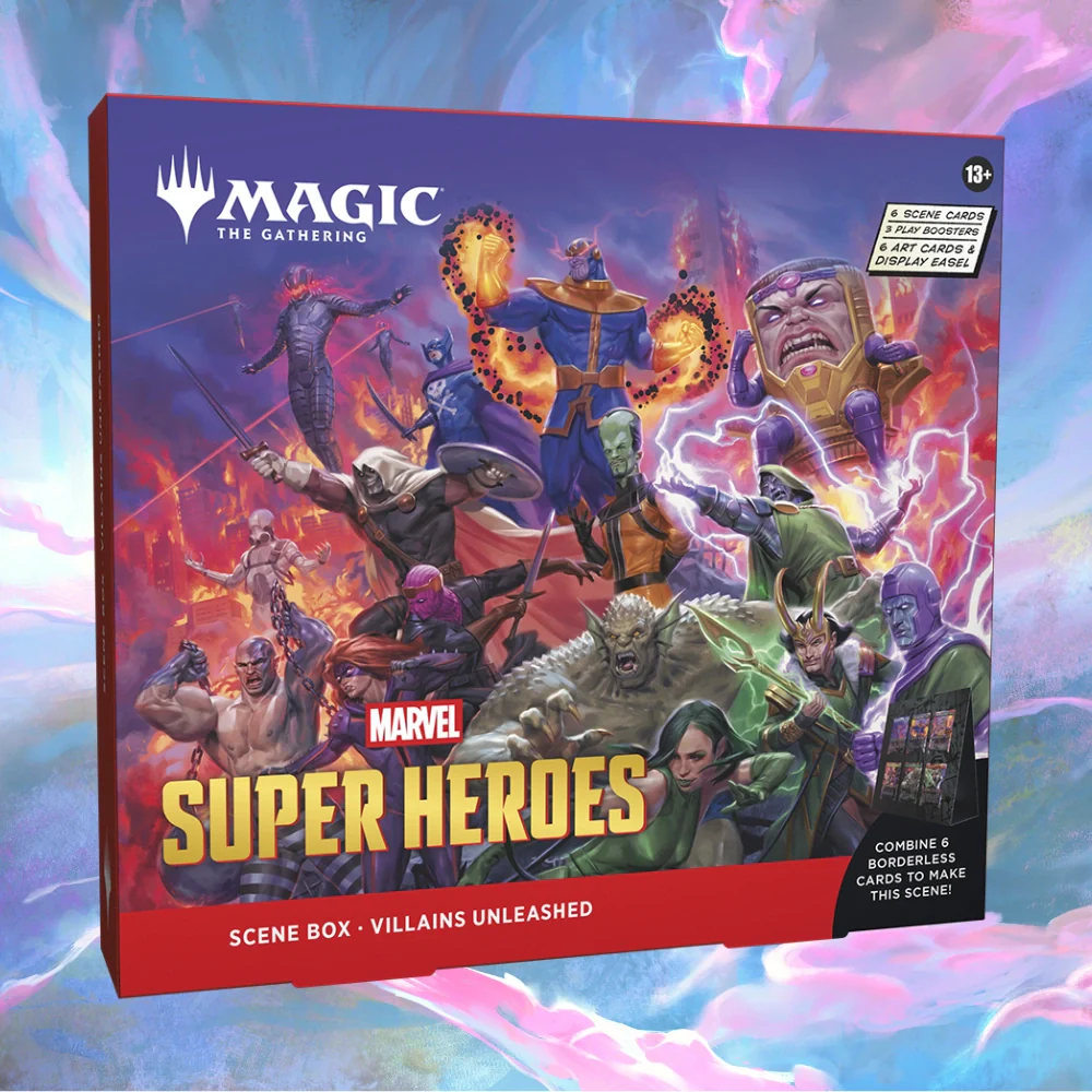 Marvel Super Heroes Villians Unleashed Scene Box