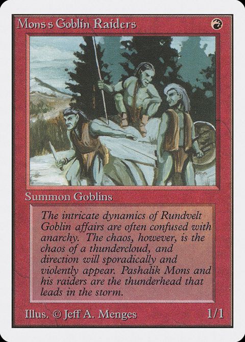 Mons's Goblin Raiders (165)